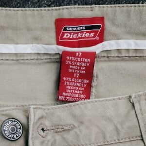 Dickies Beige Casual Trousers Size 17